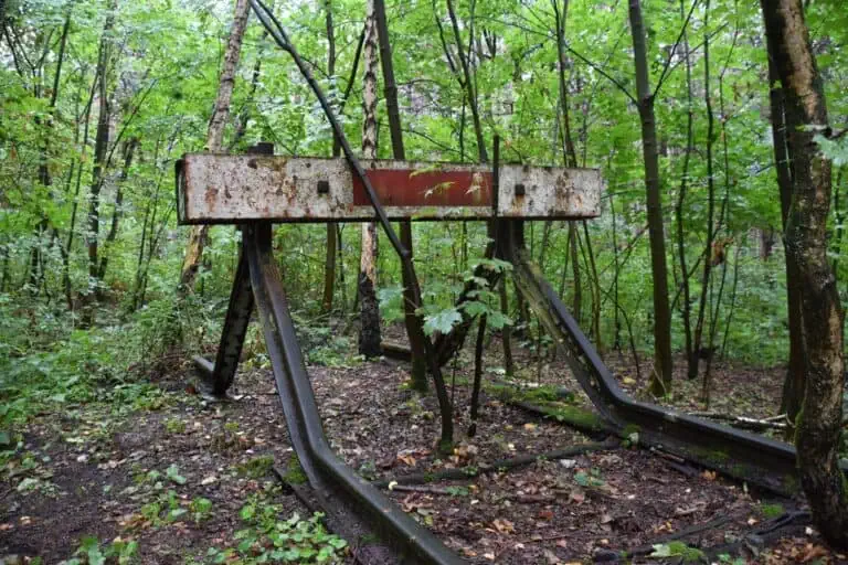 Lost Place Abstellgleis - totes Bahngleis 80 Lost Place Abstellgleis