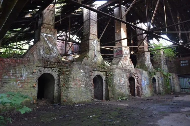 Lost Place Ziegelei mit drei Epochen 22 Lost Place Ziegelei Rees - Brennöfen