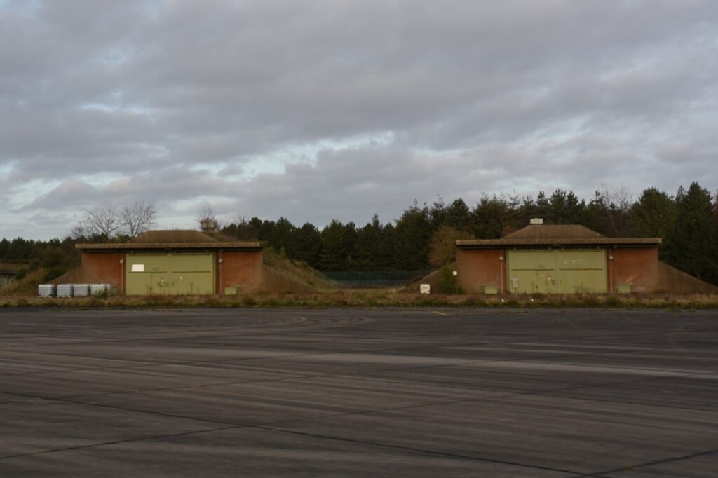 Royal Air Force Flugzeug Hangar Brüggen