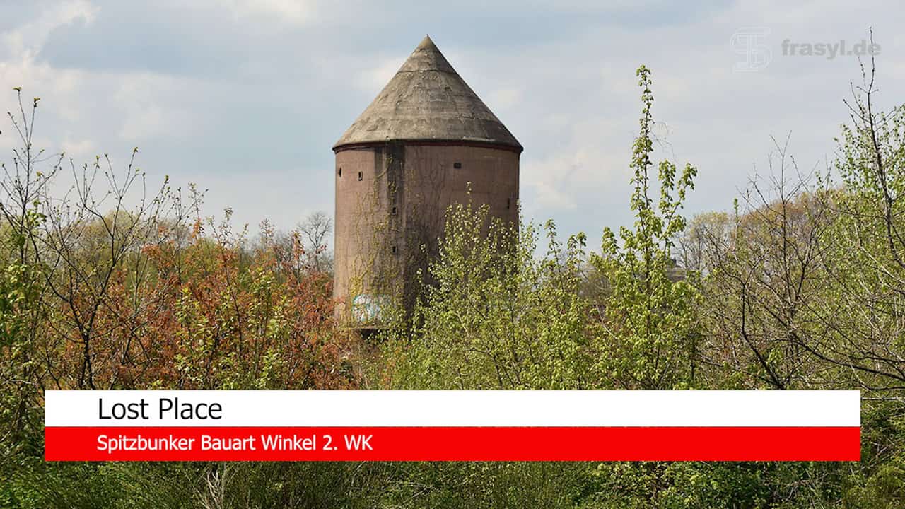Lost Place Spitzbunker Bauart Winkel 2. Weltkrieg mit erhaltener Einrichtung und Luftfilteranlage