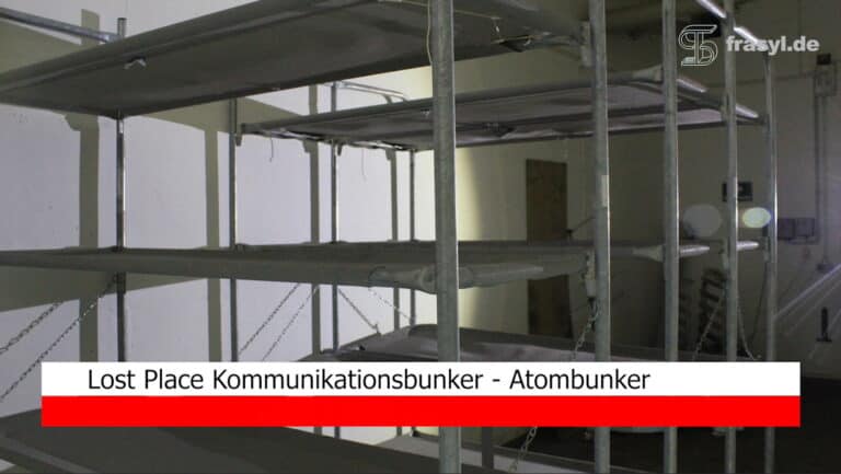 Lost Place Kommunikationsbunker – moderner Atombunker mit umfangreicher techn. Ausstattung - B0076