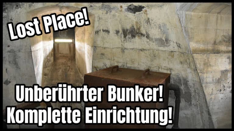 Lost Place Weltkriegsbunker komplett eingerichtet und unversehrt vorgefunden nach 70 Jahren! - N0152