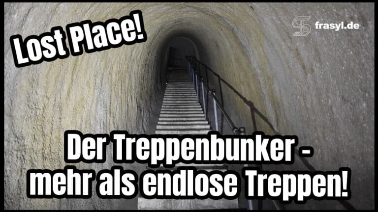Lost Place Treppen Bunker aus dem 2. Weltkrieg - viel mehr als nur endlose Treppen :-)