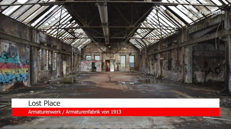 Lost Place Armaturenwerk / Armaturenfabrik von 1913 mit Werkshallen verschiedener Epochen - I0011