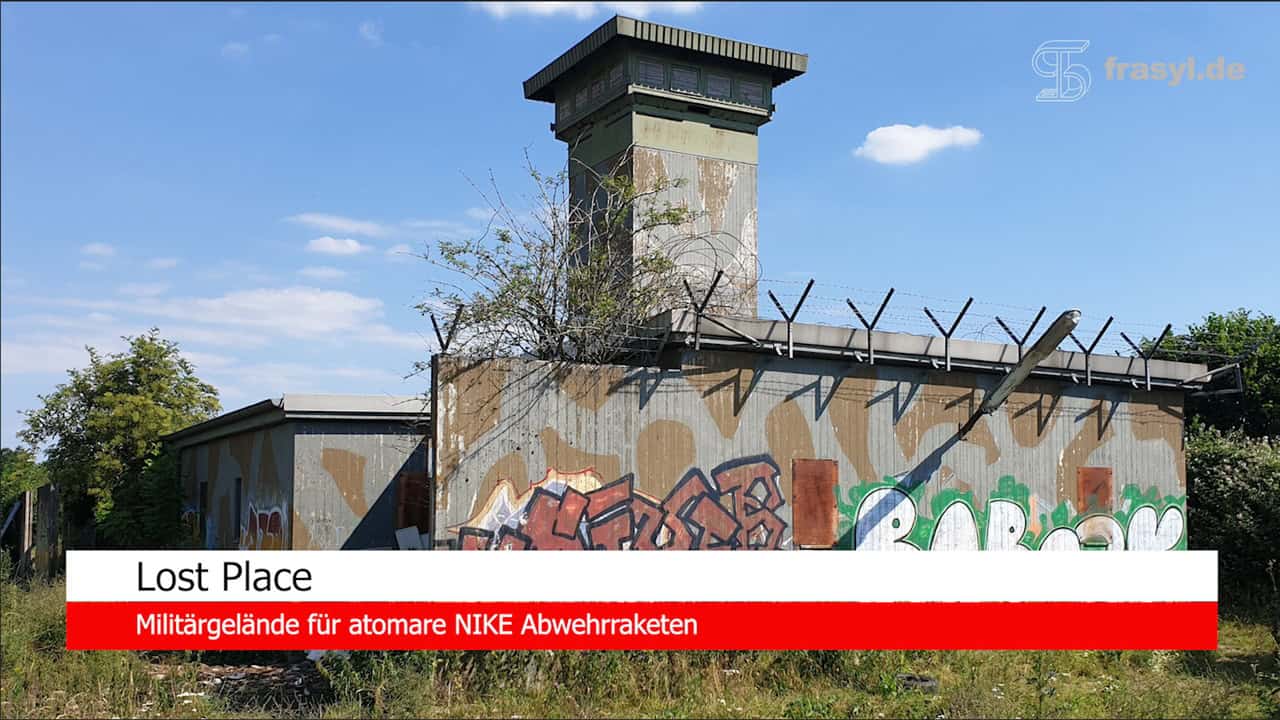 Lost Place Militärgelände für atomare NIKE Atom Raketen der belgischen Armee in Deutschland – M0003