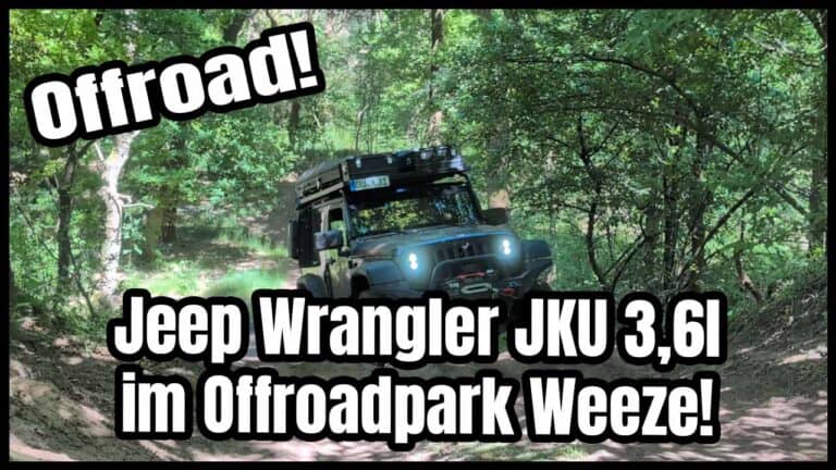 Jeep Wrangler Rubicon 3.6L JKU im Offroadpark Weeze - 4x4 Allrad Offroad Action im freien Gelände 2 Jeep Wrangler Rubicon 3.6L JKU im Offroadpark Weeze - 4x4 Allrad Offroad Action im freien Gelände